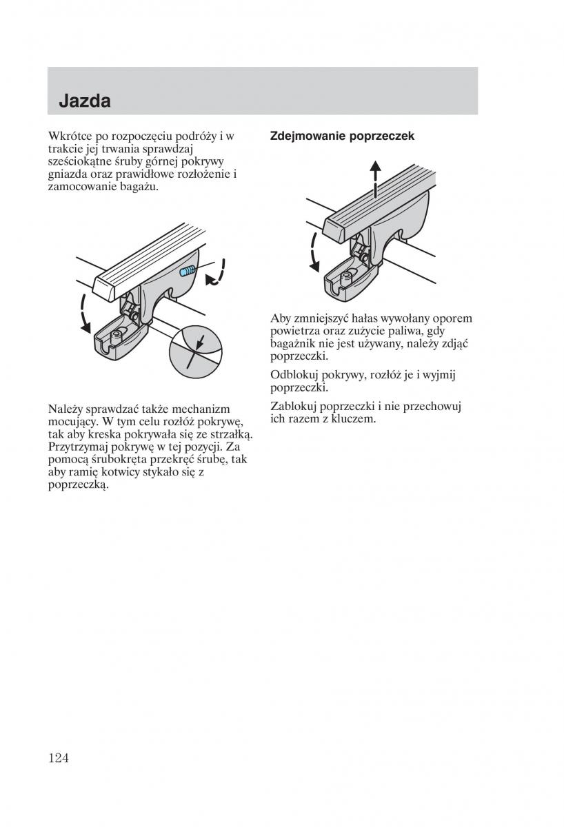 manual Ford Galaxy Ford Galaxy II 2 instrukcja / page 126