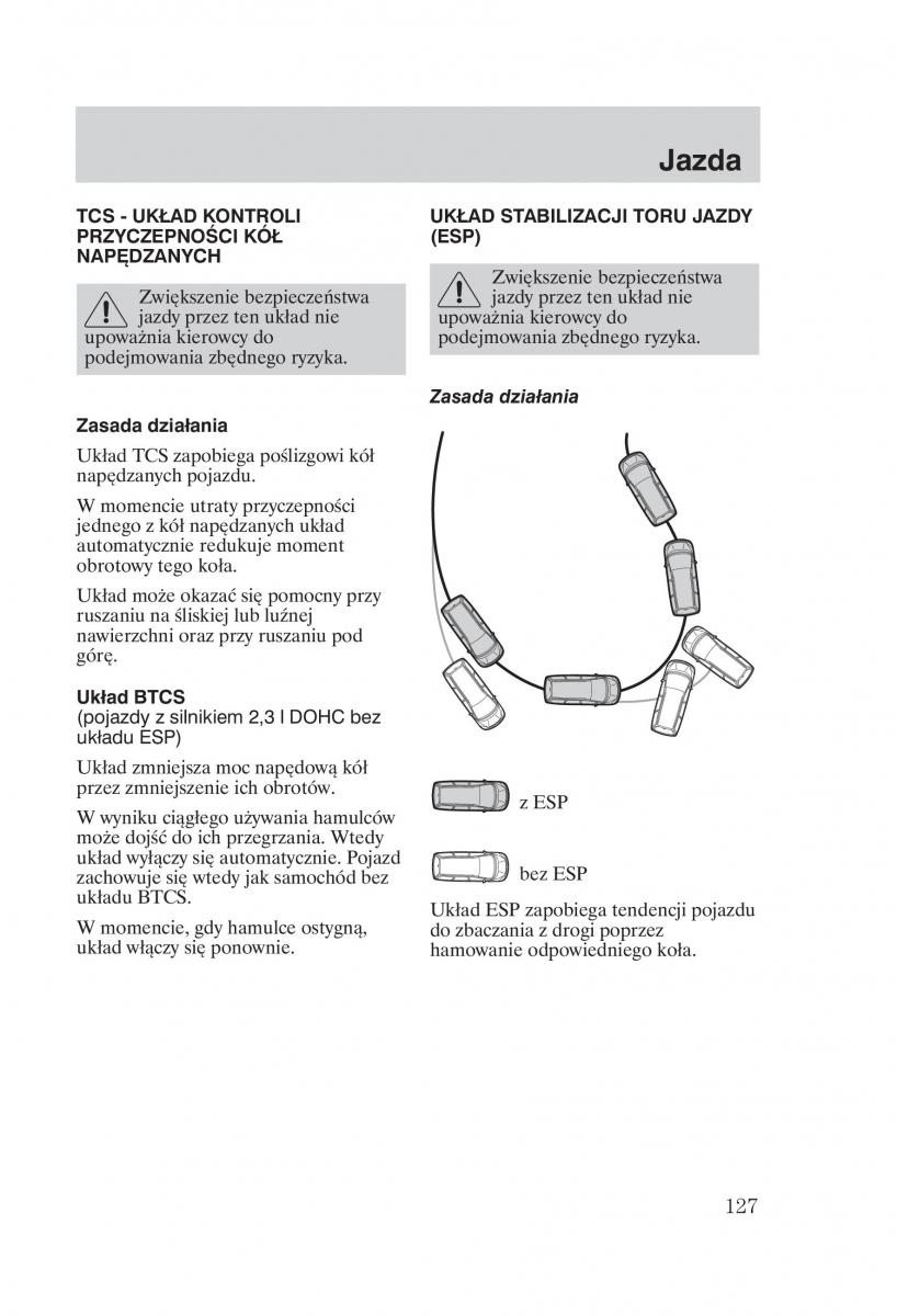 manual Ford Galaxy Ford Galaxy II 2 instrukcja / page 129