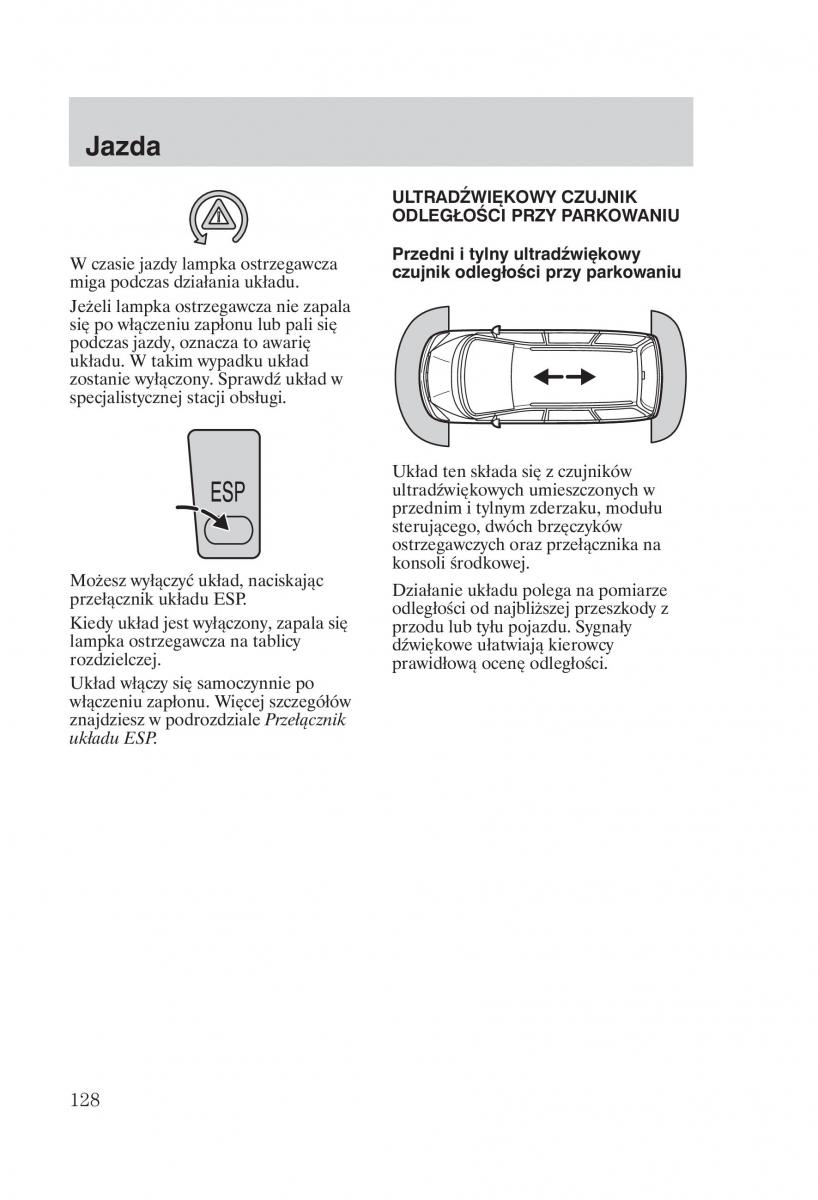 manual Ford Galaxy Ford Galaxy II 2 instrukcja / page 130