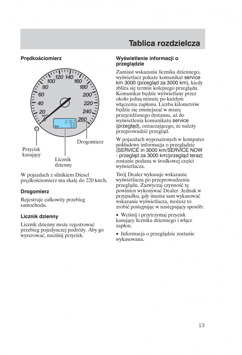 manual Ford Galaxy Ford Galaxy II 2 instrukcja / page 15