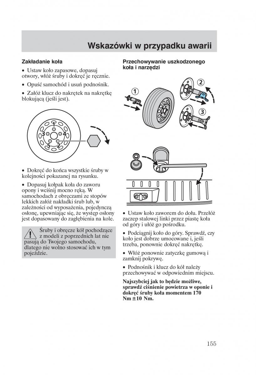 manual Ford Galaxy Ford Galaxy II 2 instrukcja / page 157