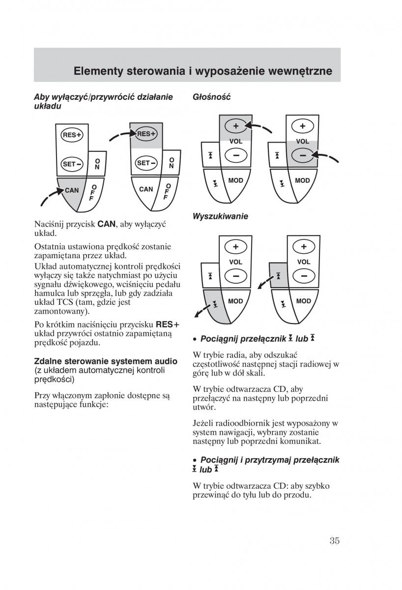 manual Ford Galaxy Ford Galaxy II 2 instrukcja / page 37