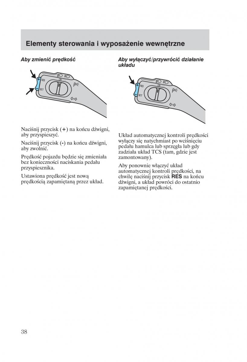 manual Ford Galaxy Ford Galaxy II 2 instrukcja / page 40