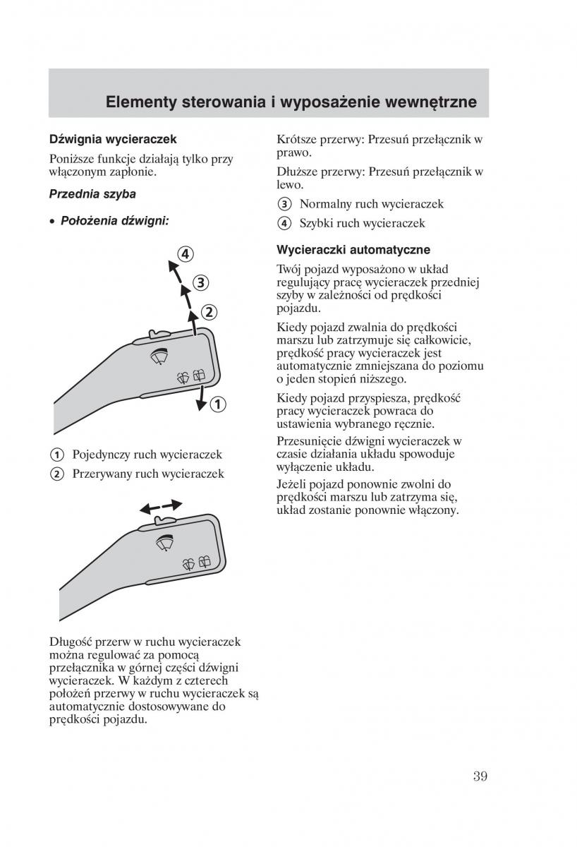 Ford Galaxy II 2 instrukcja obslugi / page 41