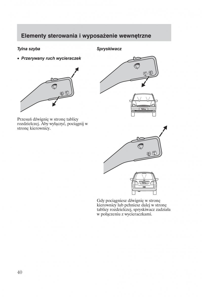 manual Ford Galaxy Ford Galaxy II 2 instrukcja / page 42