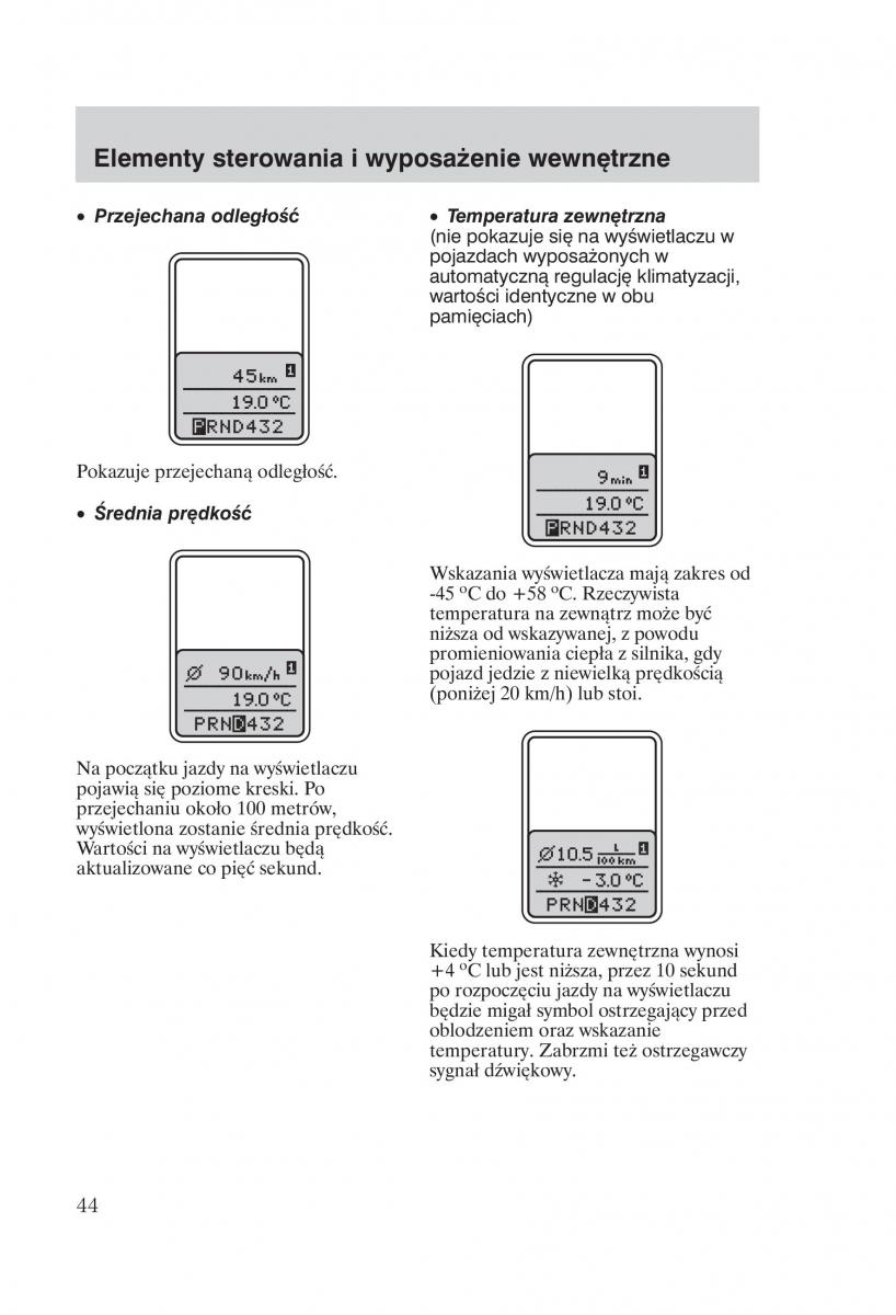 manual Ford Galaxy Ford Galaxy II 2 instrukcja / page 46