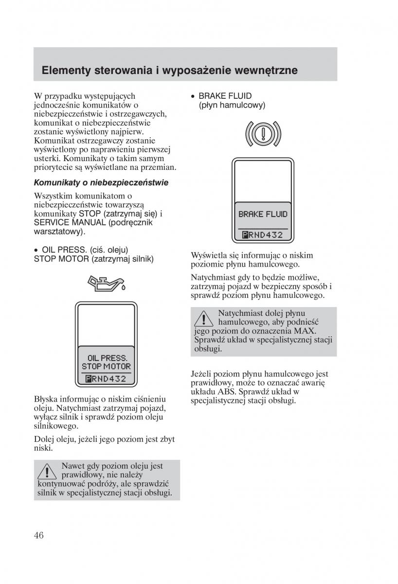 manual Ford Galaxy Ford Galaxy II 2 instrukcja / page 48