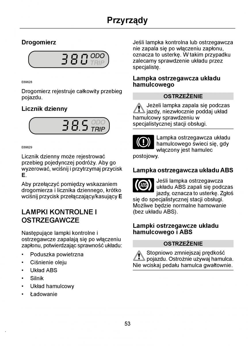 Ford Ka I 1 instrukcja obslugi / page 55