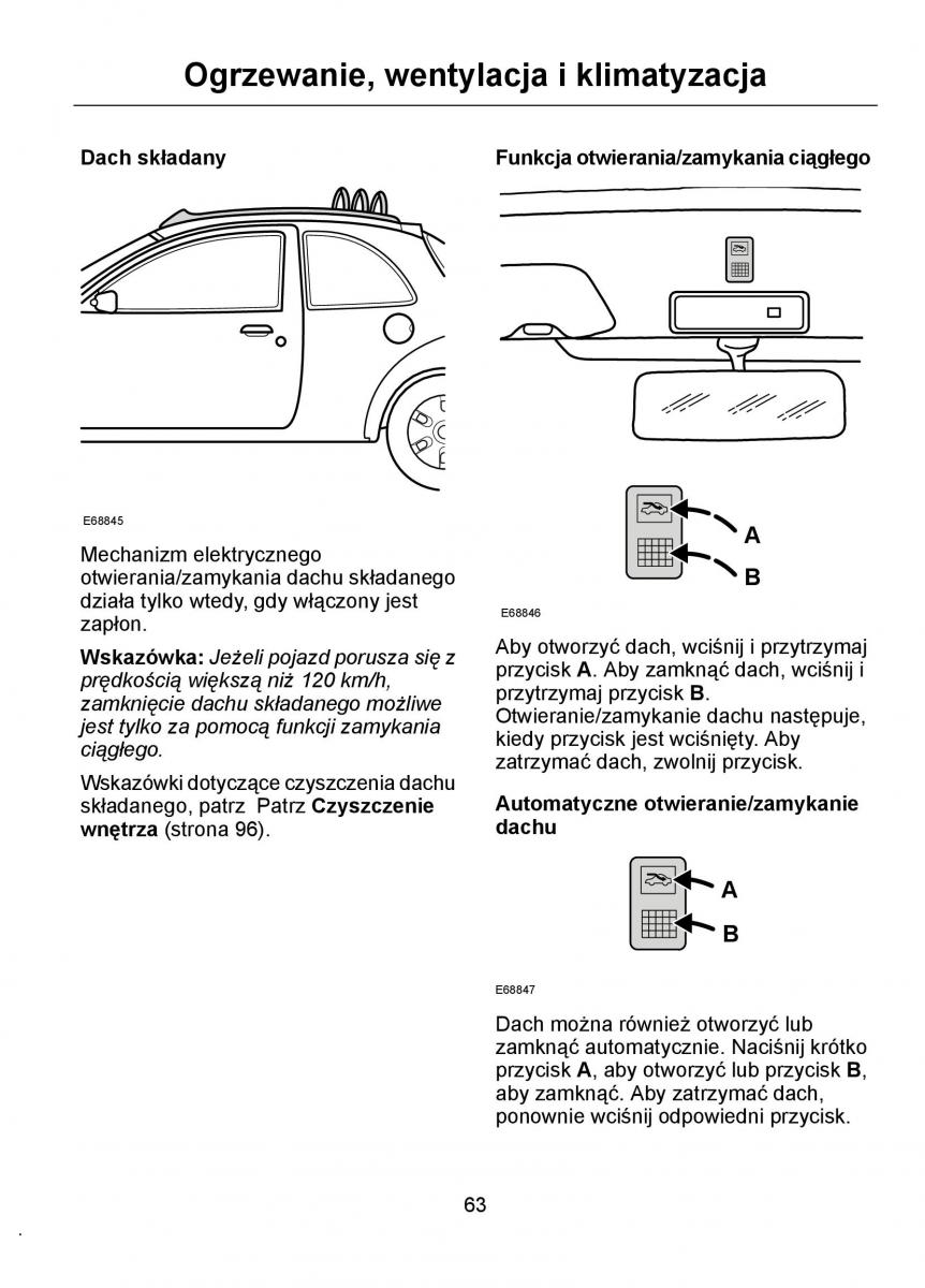 Ford Ka I 1 instrukcja obslugi / page 65