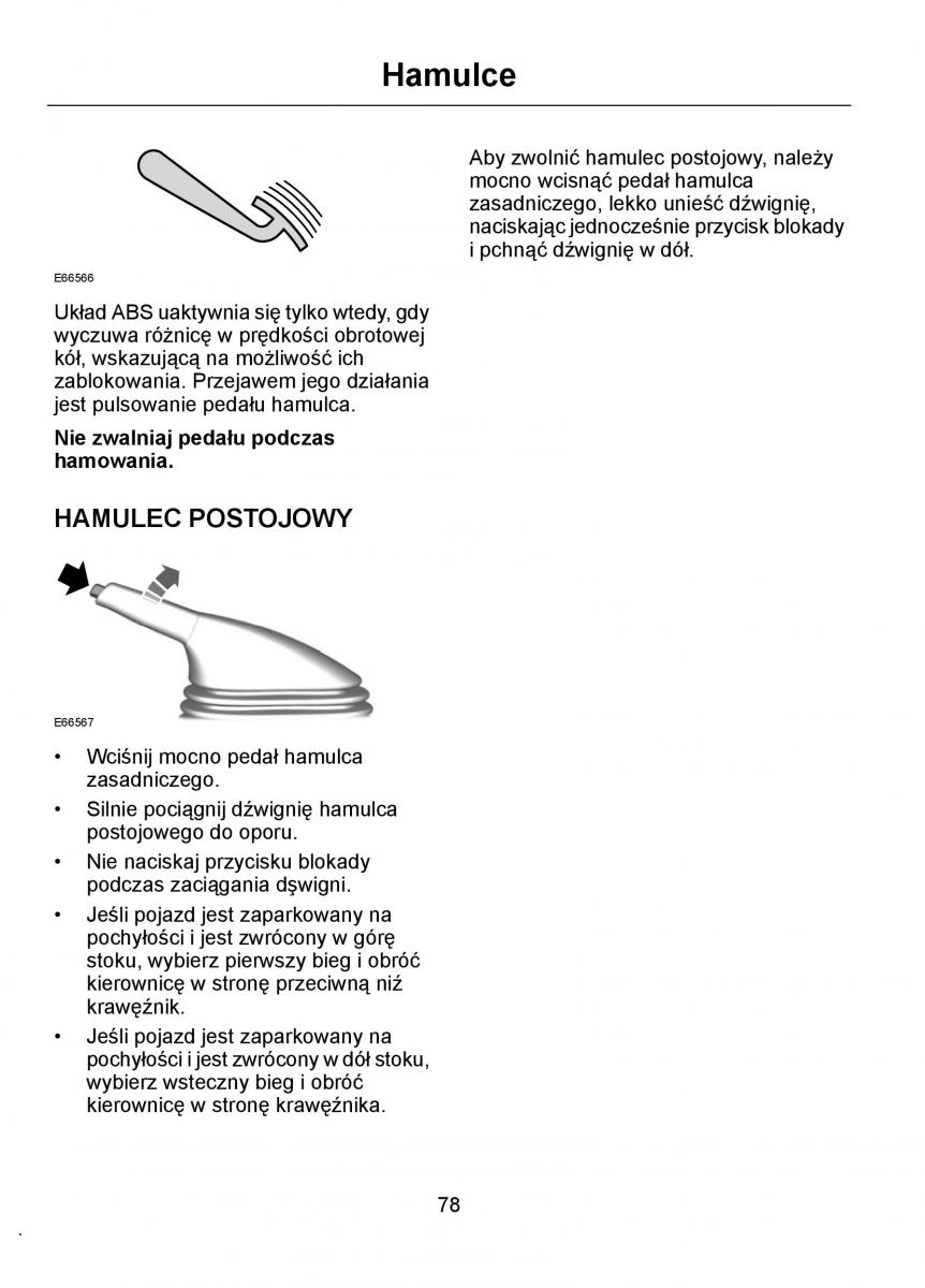 Ford Ka I 1 instrukcja obslugi / page 80