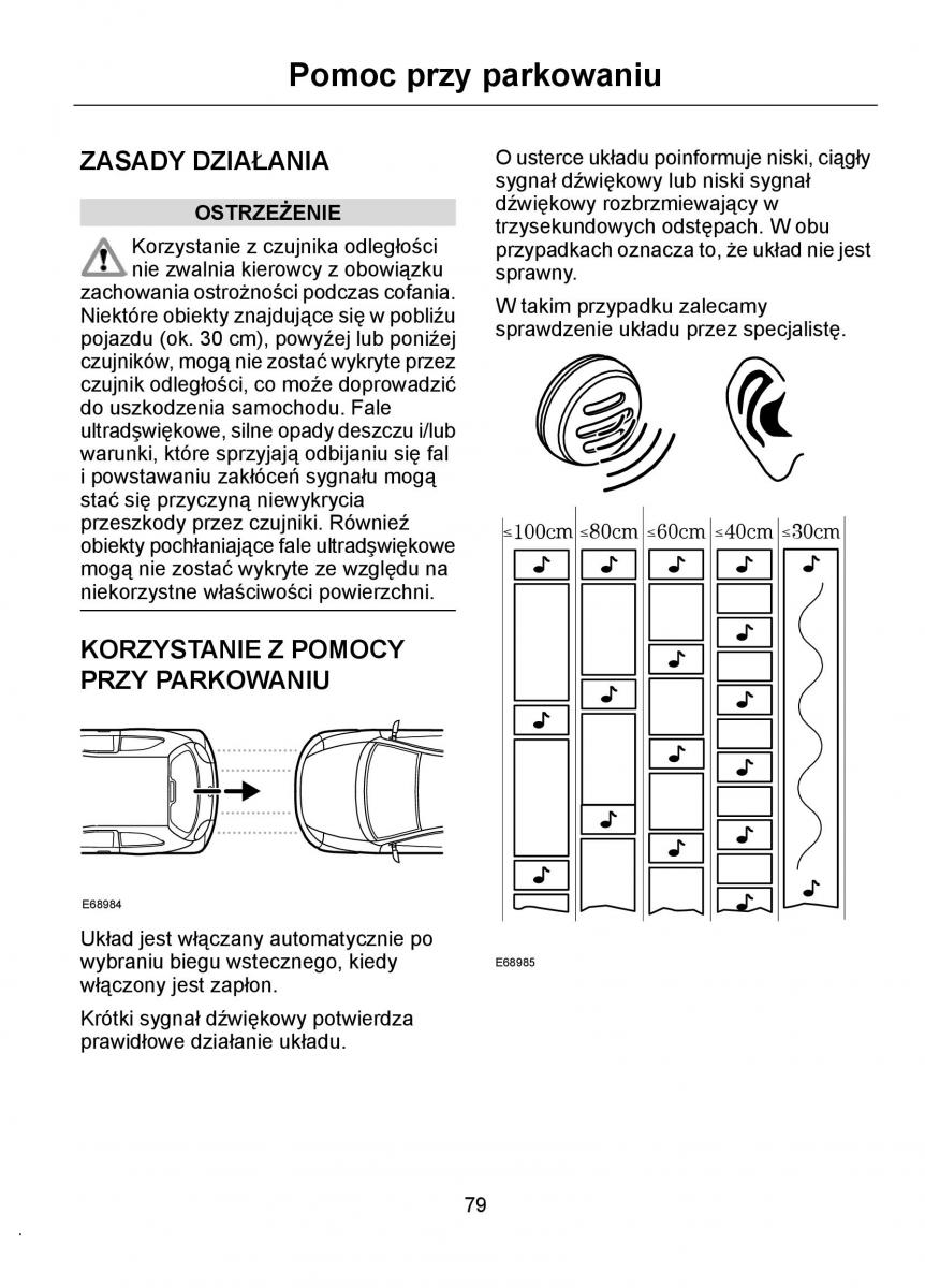 Ford Ka I 1 instrukcja obslugi / page 81