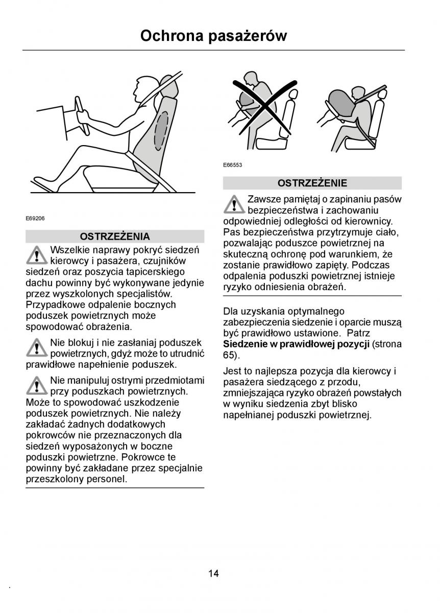 Ford Ka I 1 instrukcja obslugi / page 16