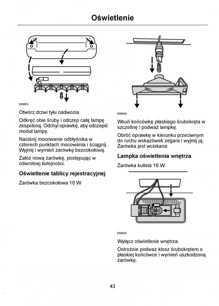 Ford Ka I 1 instrukcja obslugi / page 45