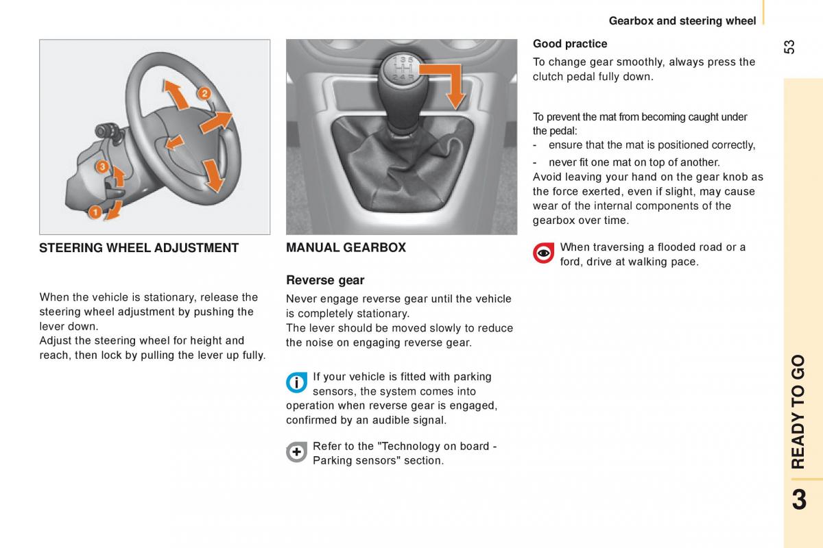 manual Citroen Nemo Citroen Nemo owners manual / page 55