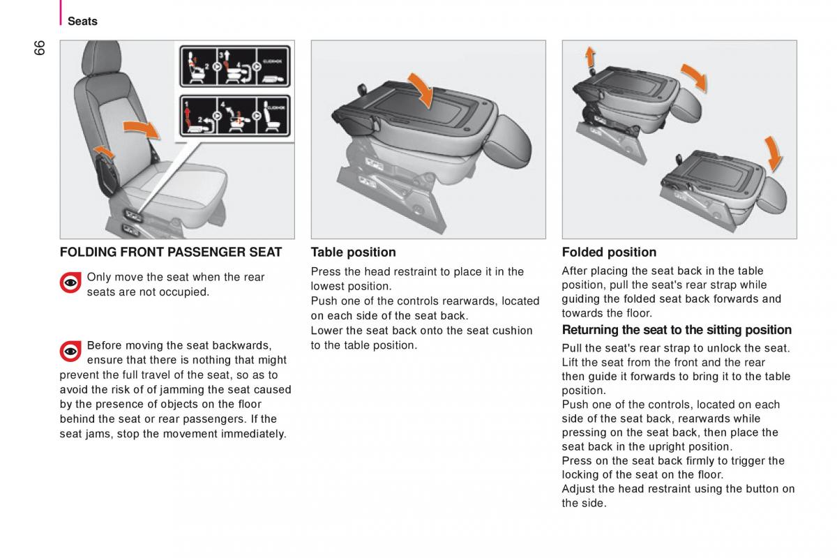 manual Citroen Nemo Citroen Nemo owners manual / page 68