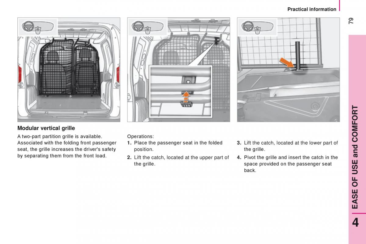 manual Citroen Nemo Citroen Nemo owners manual / page 81