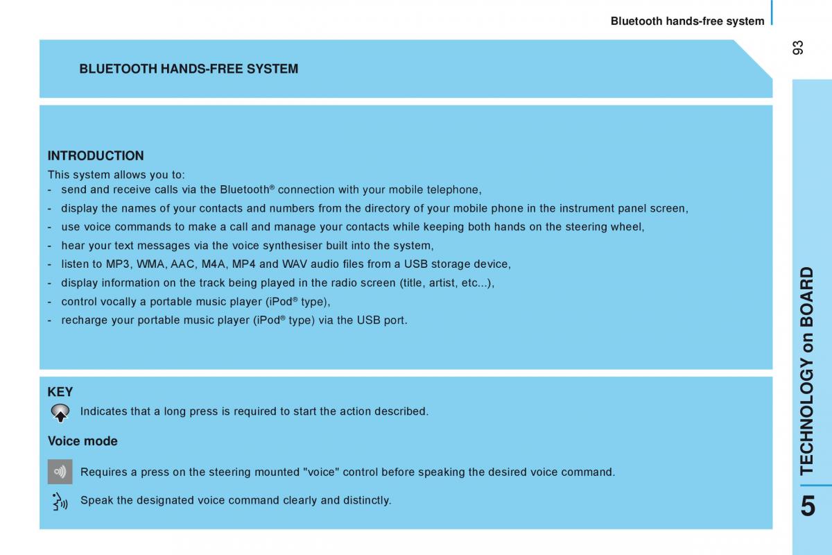 manual Citroen Nemo Citroen Nemo owners manual / page 95