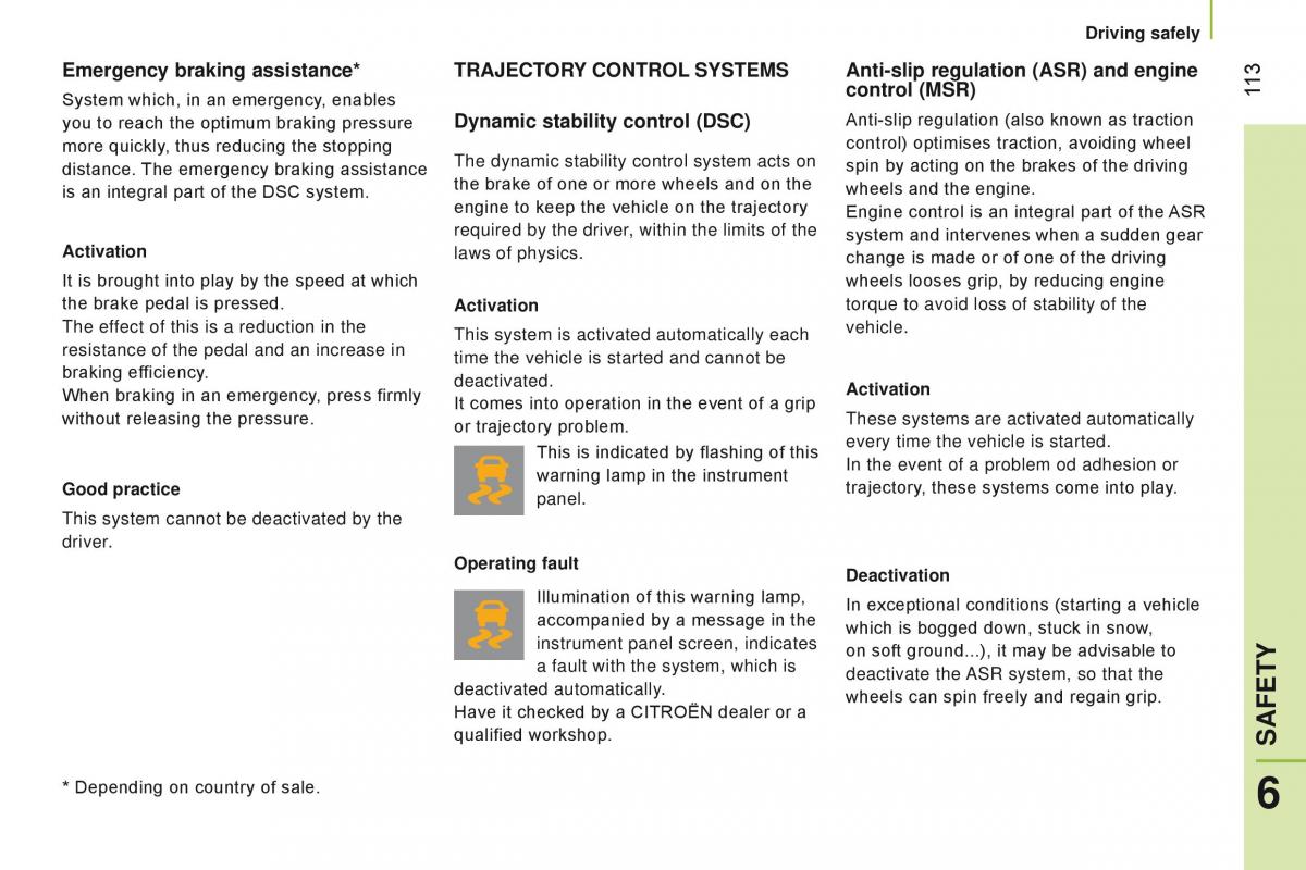 manual Citroen Nemo Citroen Nemo owners manual / page 115