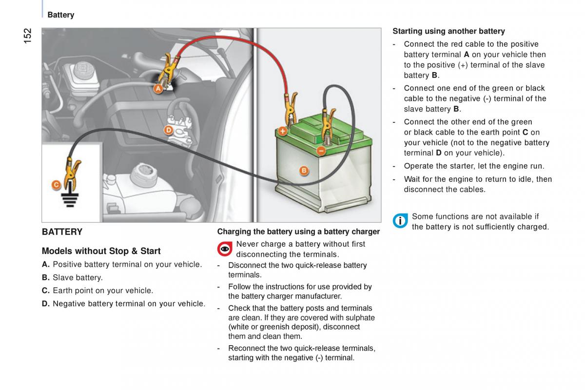 manual Citroen Nemo Citroen Nemo owners manual / page 154