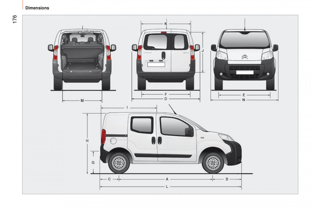 manual Citroen Nemo Citroen Nemo owners manual / page 178