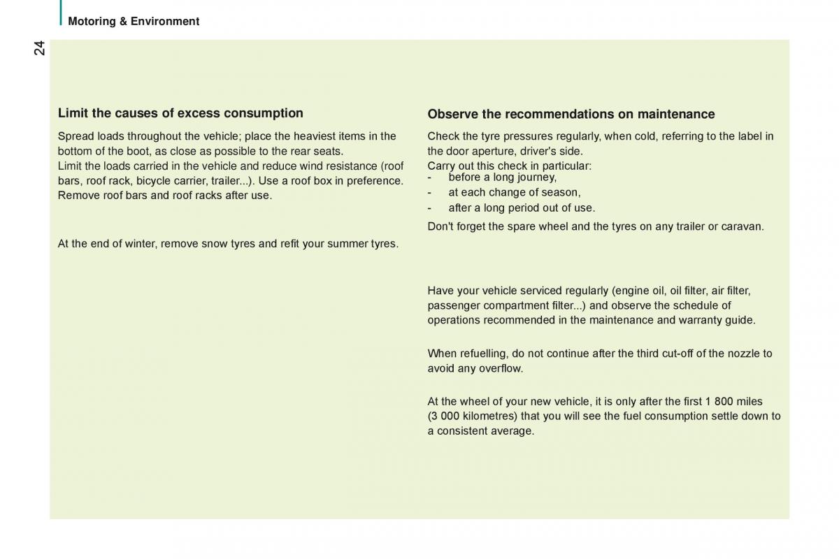 manual Citroen Nemo Citroen Nemo owners manual / page 26