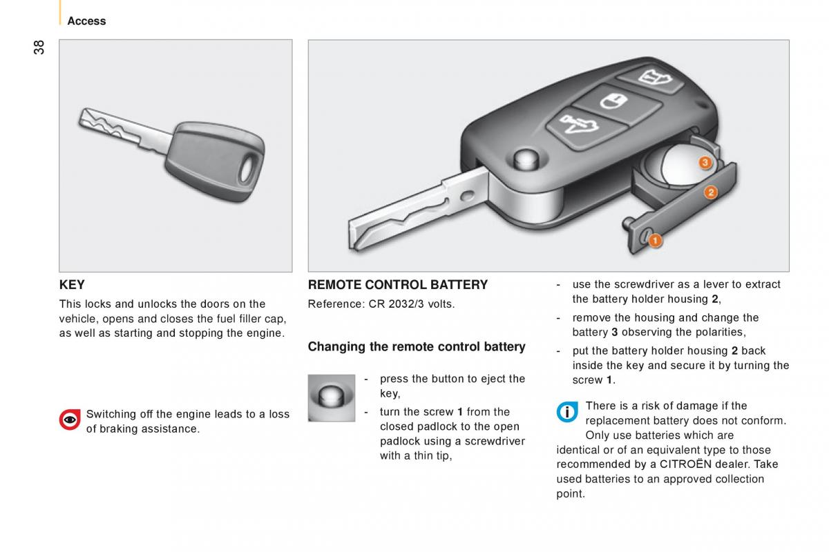 Citroen Nemo owners manual / page 40