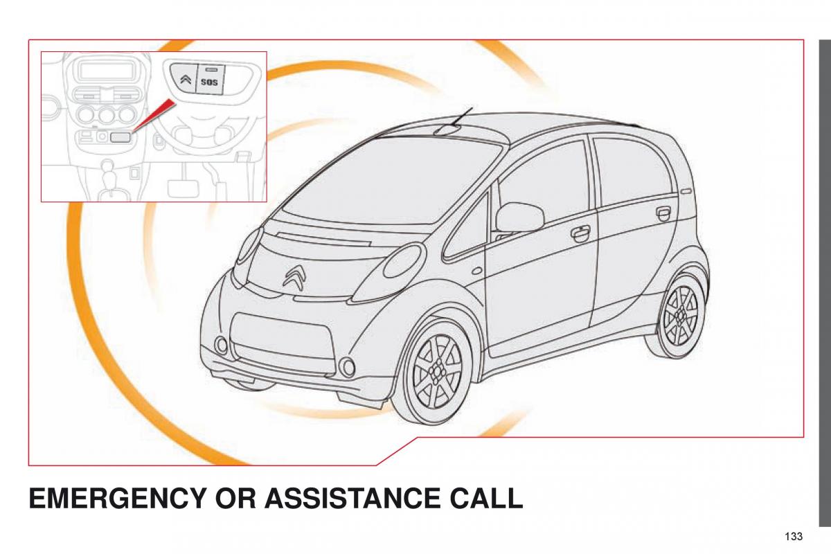 Citroen C Zero owners manual / page 135