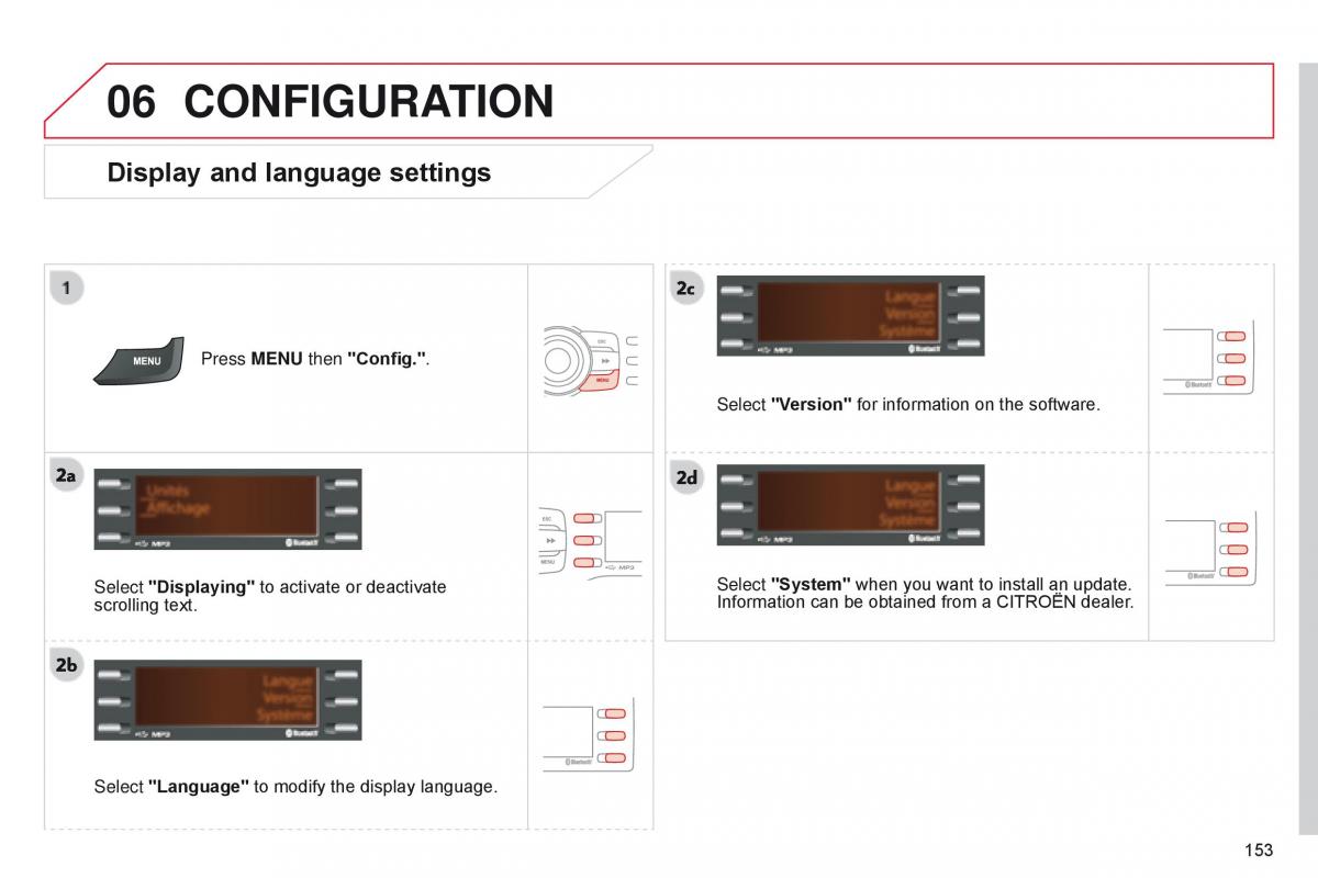 Citroen C Zero owners manual / page 155