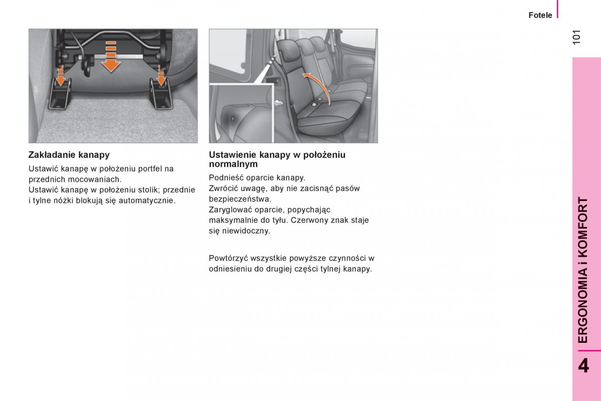 Citroen Nemo instrukcja obslugi / page 103