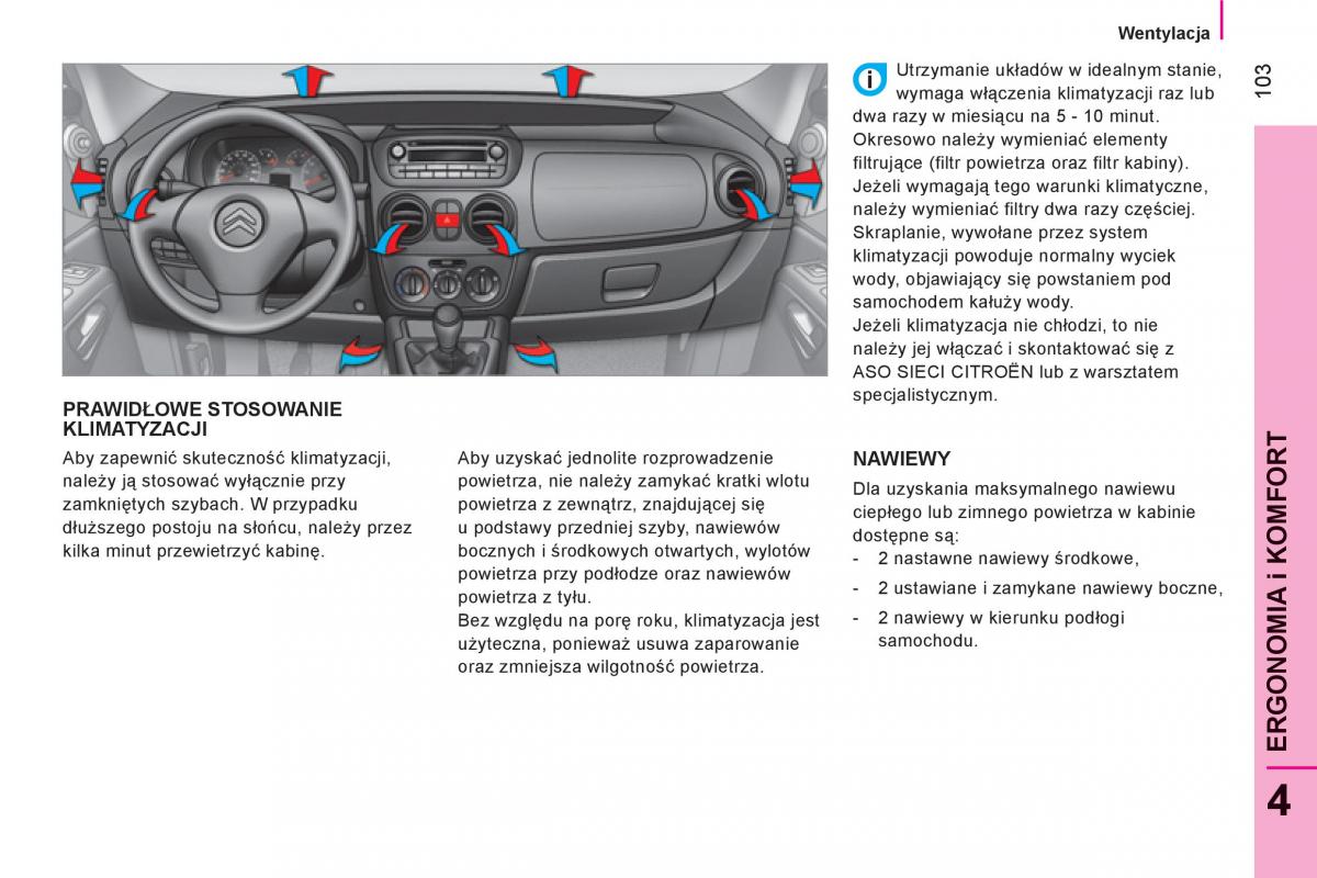 Citroen Nemo instrukcja obslugi / page 105