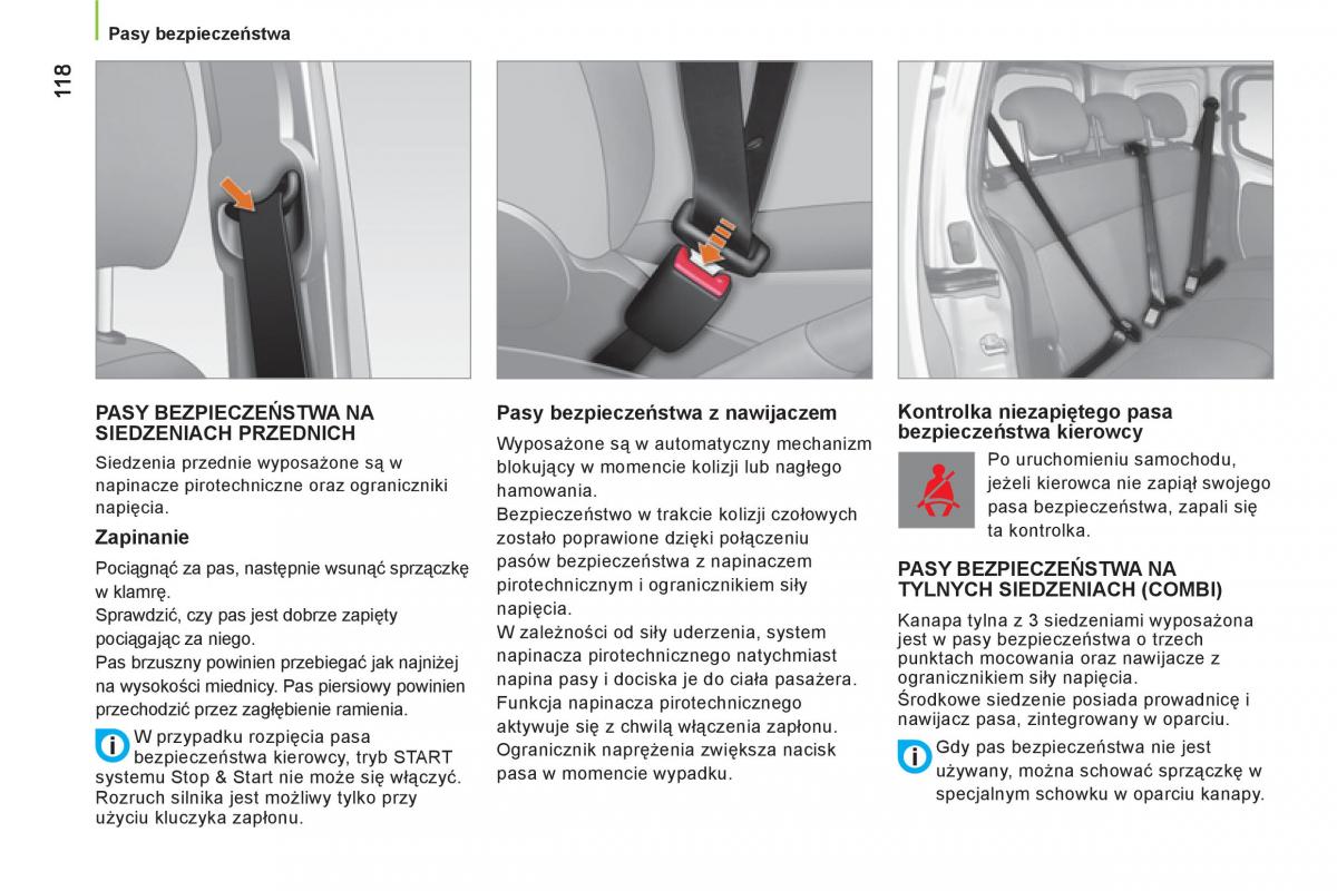 Citroen Nemo instrukcja obslugi / page 120