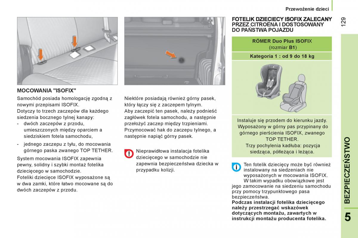 Citroen Nemo instrukcja obslugi / page 131