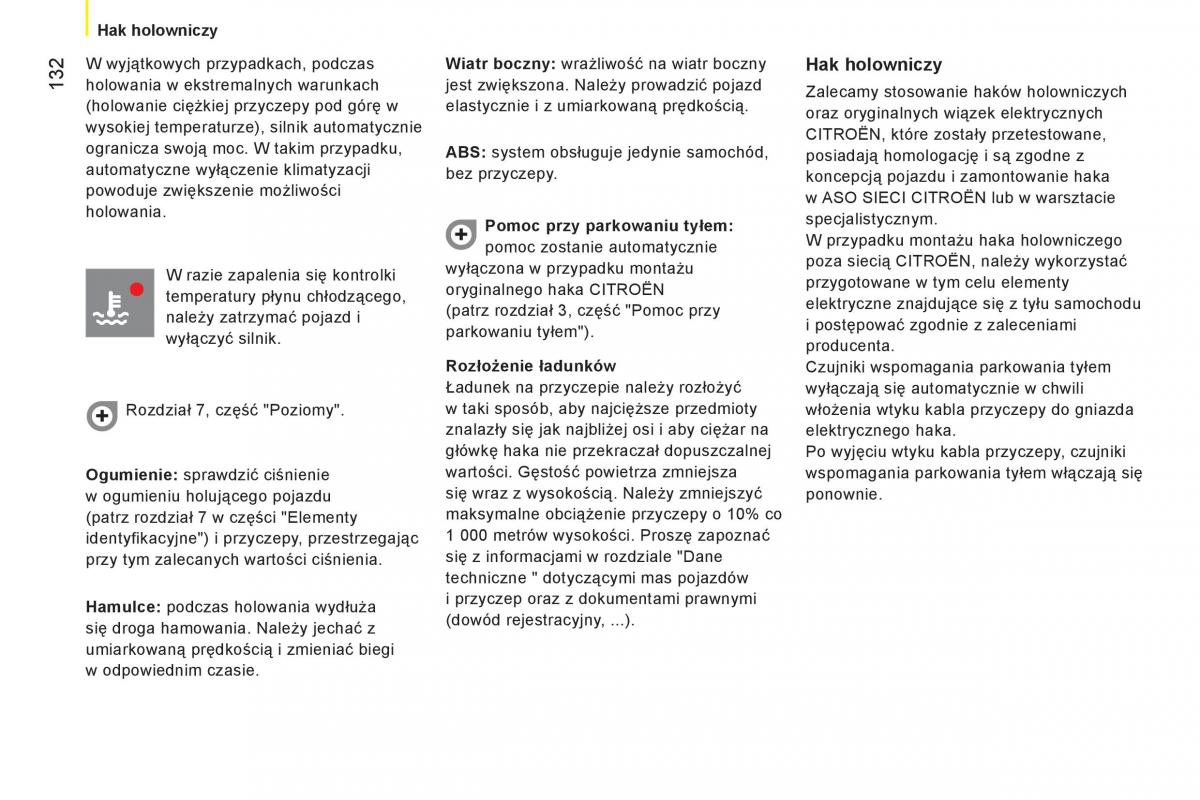 Citroen Nemo instrukcja obslugi / page 134