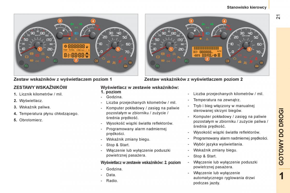 Citroen Nemo instrukcja obslugi / page 23