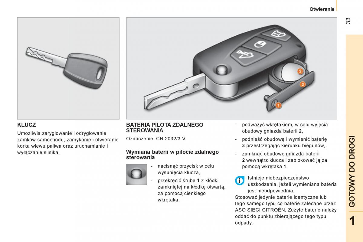 Citroen Nemo instrukcja obslugi / page 35