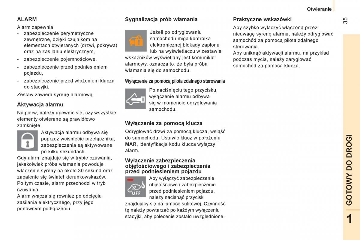 Citroen Nemo instrukcja obslugi / page 37