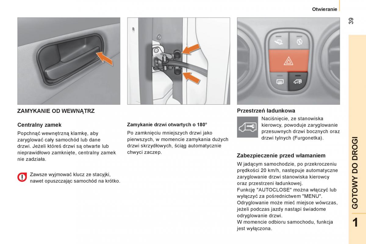 Citroen Nemo instrukcja obslugi / page 41