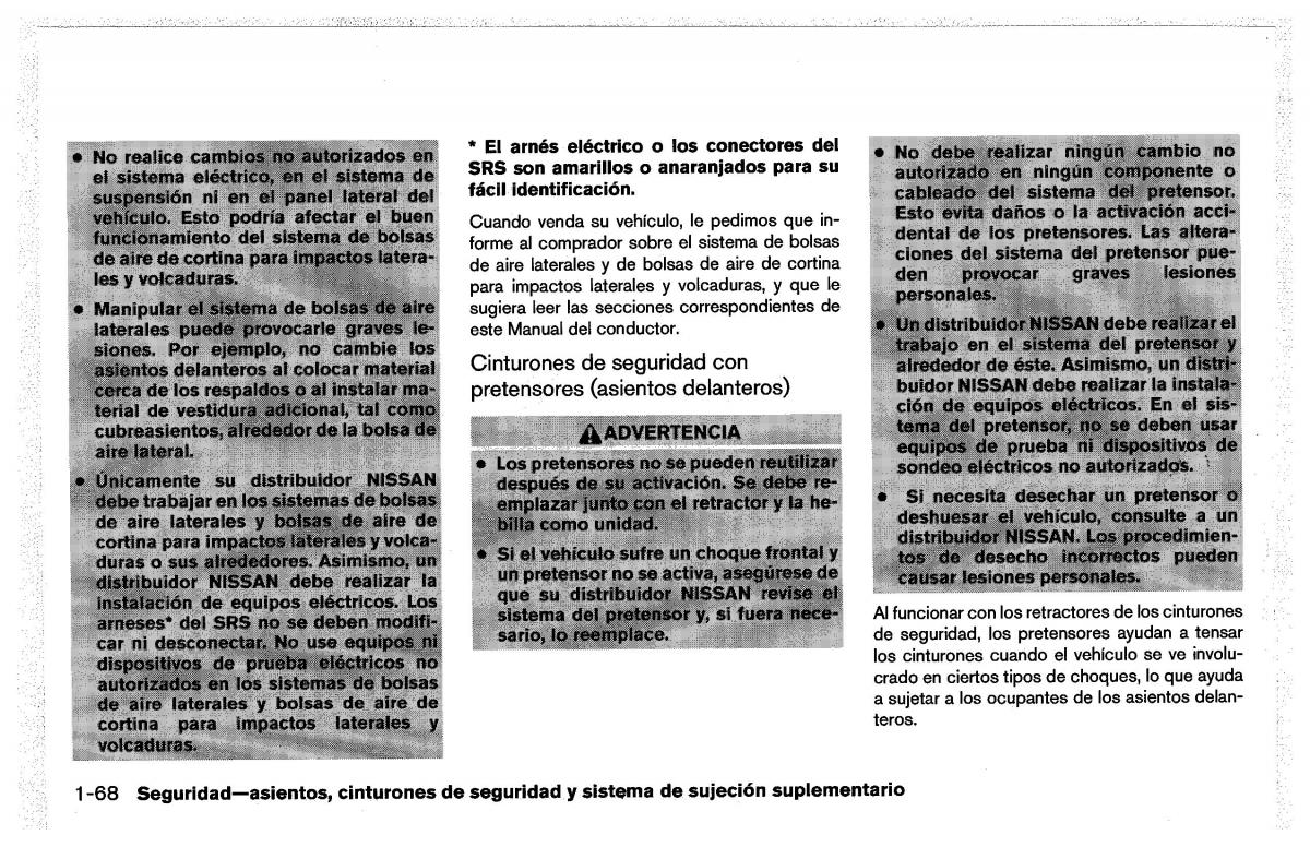 Nissan Pathfinder III 3 manual del propietario / page 88