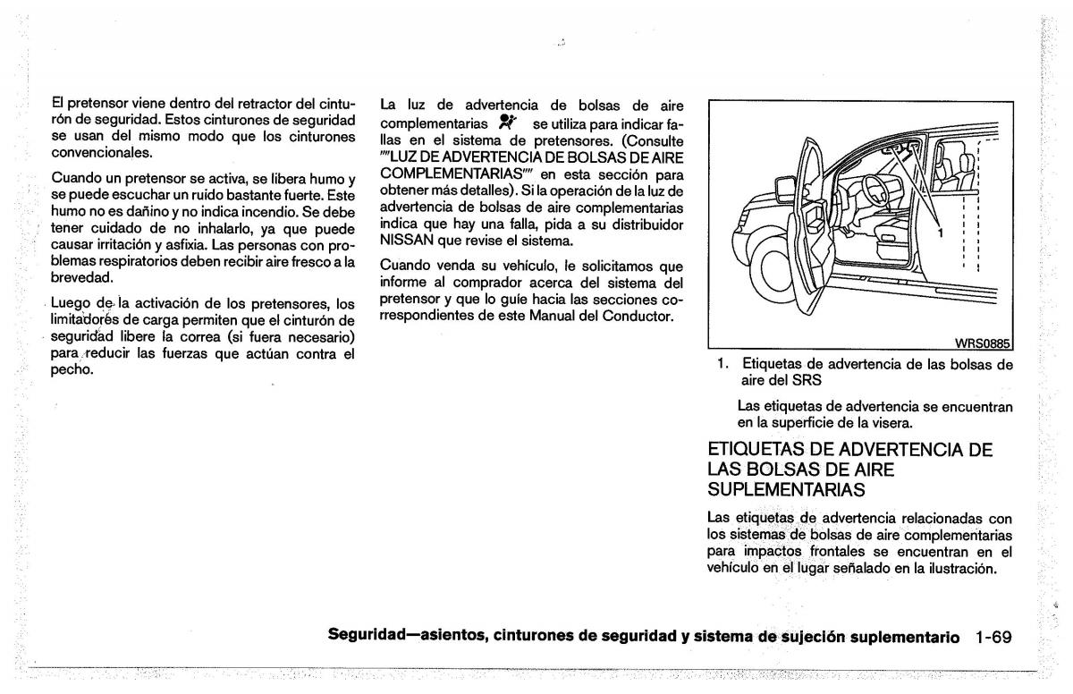 Nissan Pathfinder III 3 manual del propietario / page 89