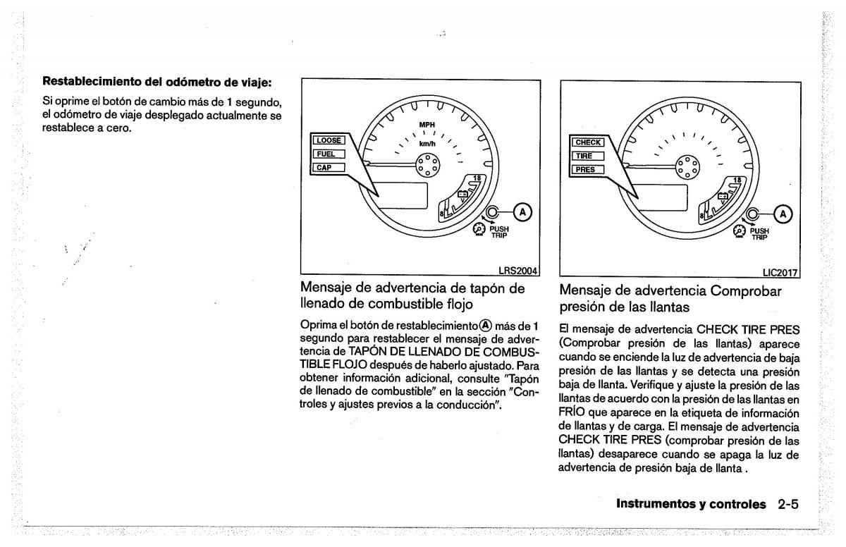 Nissan Pathfinder III 3 manual del propietario / page 97