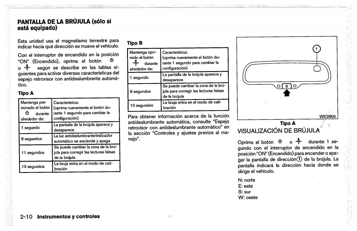 Nissan Pathfinder III 3 manual del propietario / page 102