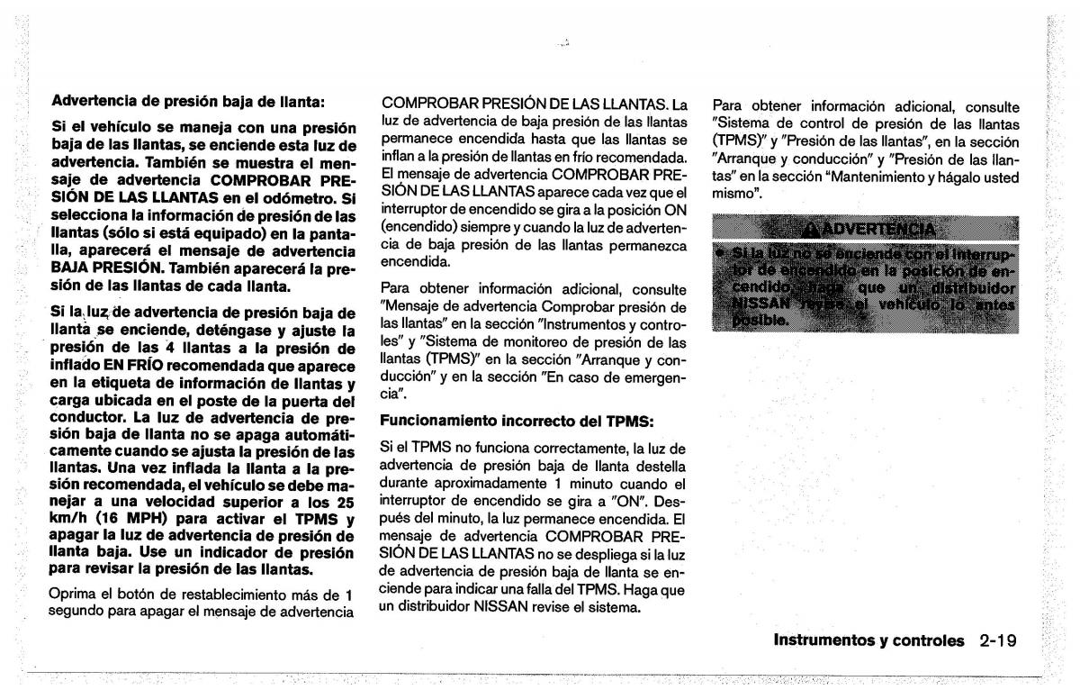 Nissan Pathfinder III 3 manual del propietario / page 111