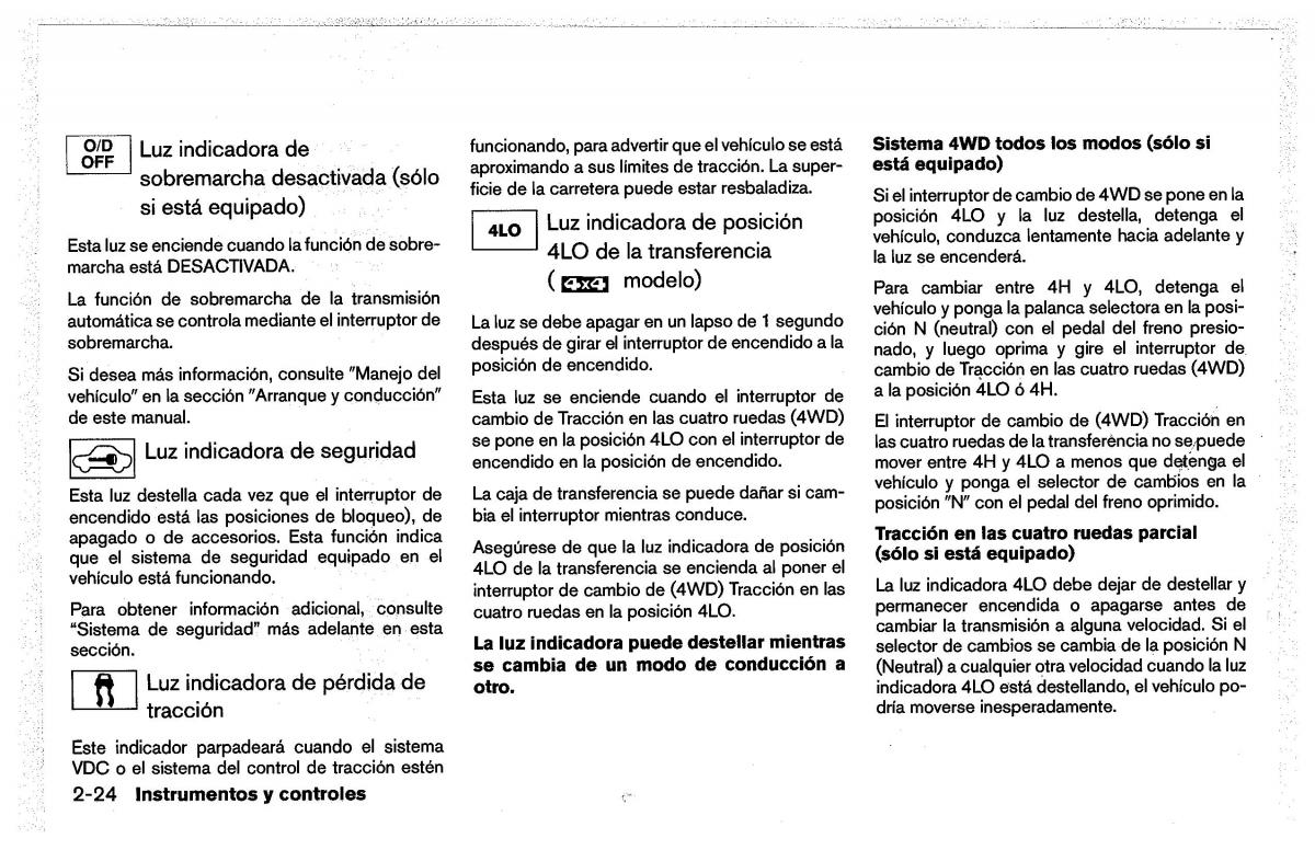 Nissan Pathfinder III 3 manual del propietario / page 116