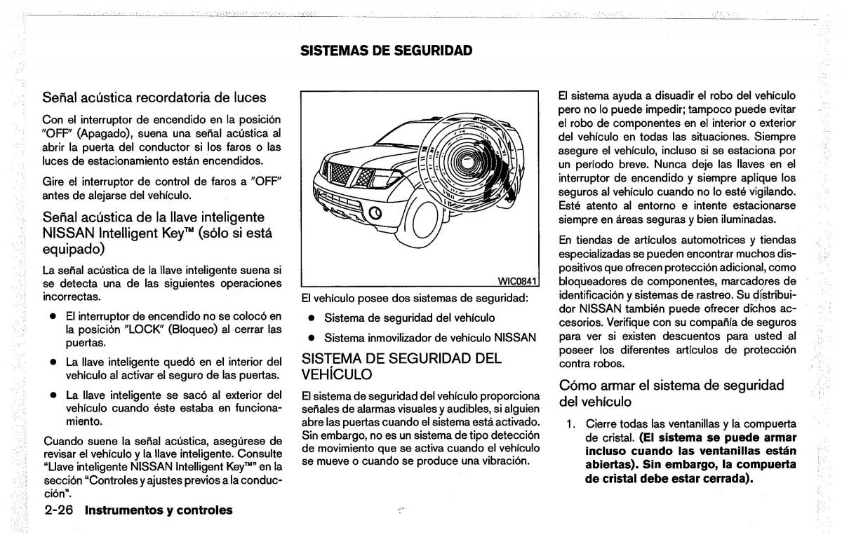 Nissan Pathfinder III 3 manual del propietario / page 118