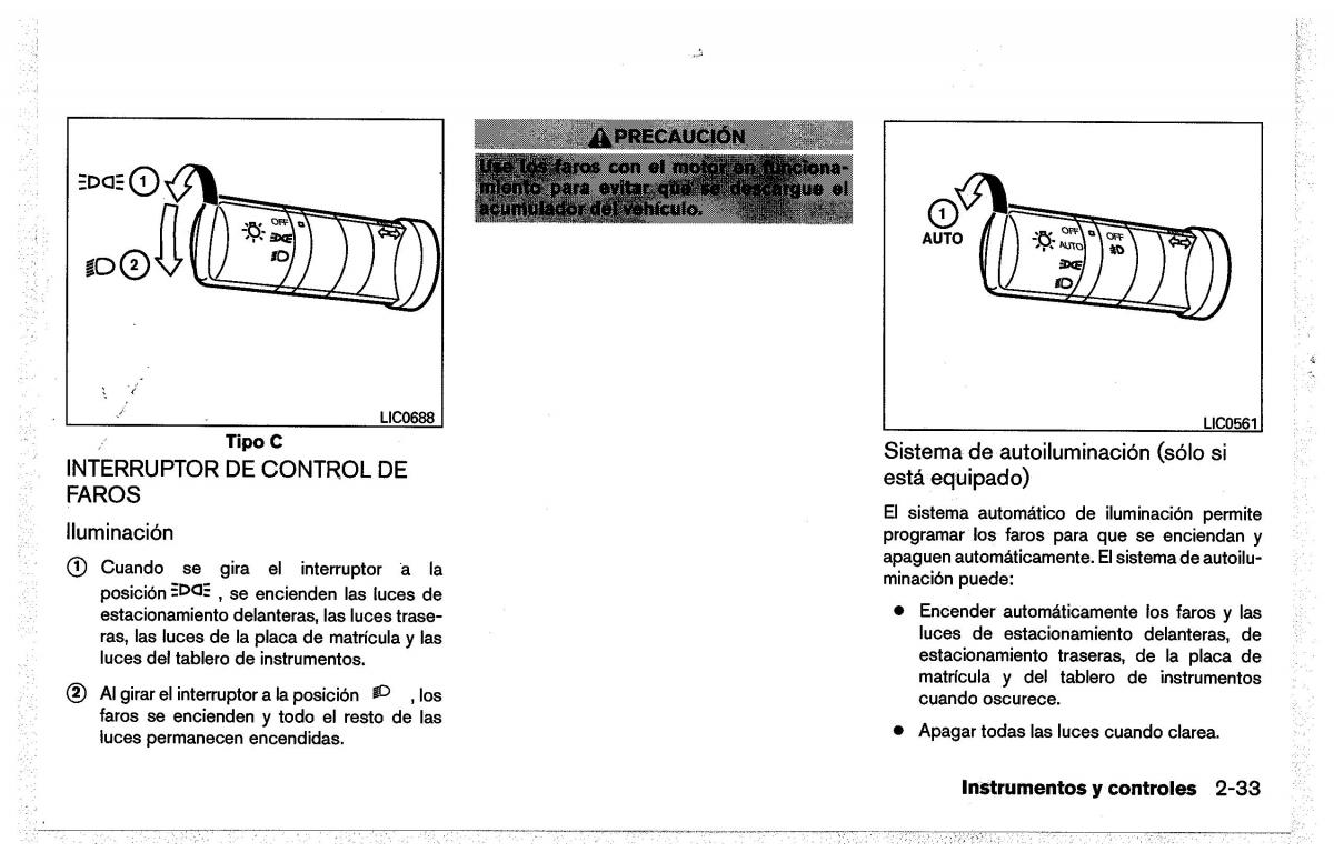 Nissan Pathfinder III 3 manual del propietario / page 125