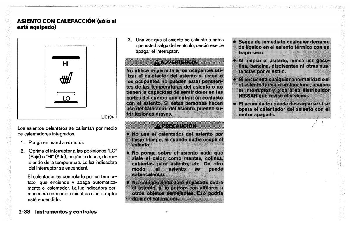 Nissan Pathfinder III 3 manual del propietario / page 130