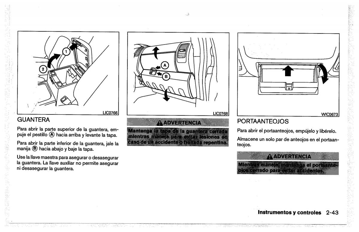 Nissan Pathfinder III 3 manual del propietario / page 135