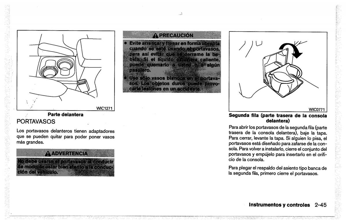 Nissan Pathfinder III 3 manual del propietario / page 137