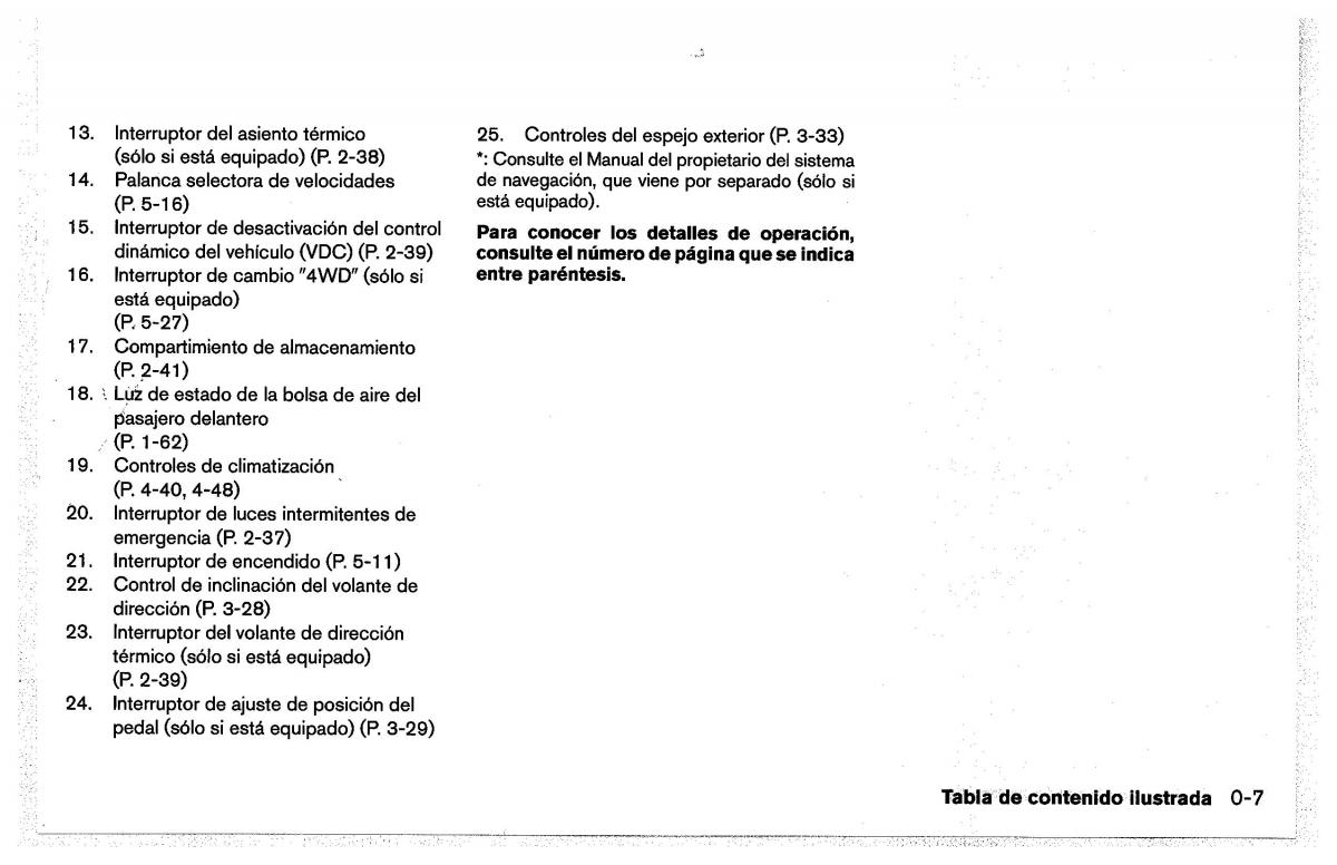 Nissan Pathfinder III 3 manual del propietario / page 15