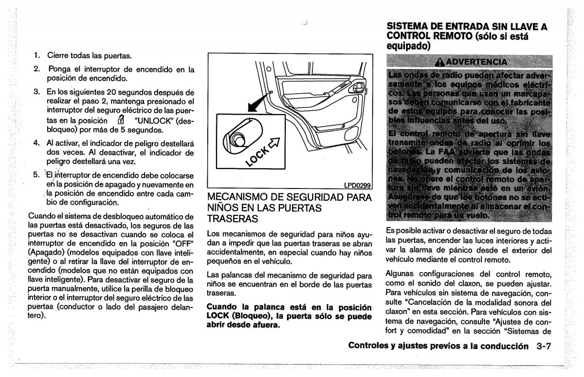 Nissan Pathfinder III 3 manual del propietario / page 161